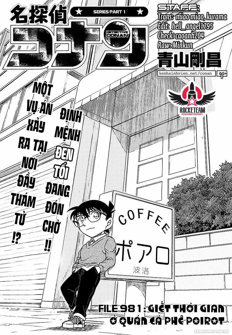 Thám Tử Conan Chương 981 trang 0