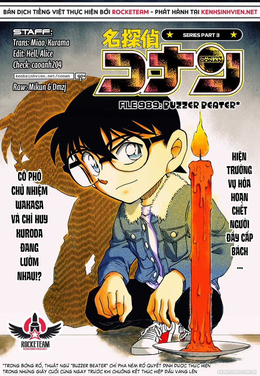 Thám Tử Conan Chương 989 trang 0