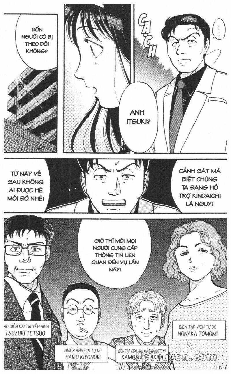 Thám Tử Kindaichi (Bản đẹp) Chapter 10 trang 109