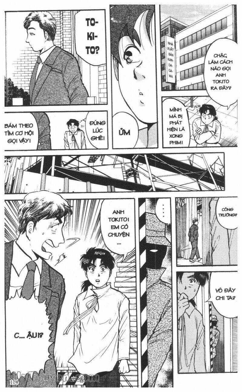 Thám Tử Kindaichi (Bản đẹp) Chapter 10 trang 116