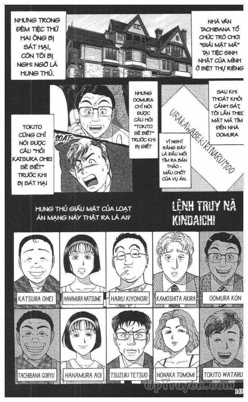 Thám Tử Kindaichi (Bản đẹp) Chapter 10 trang 147