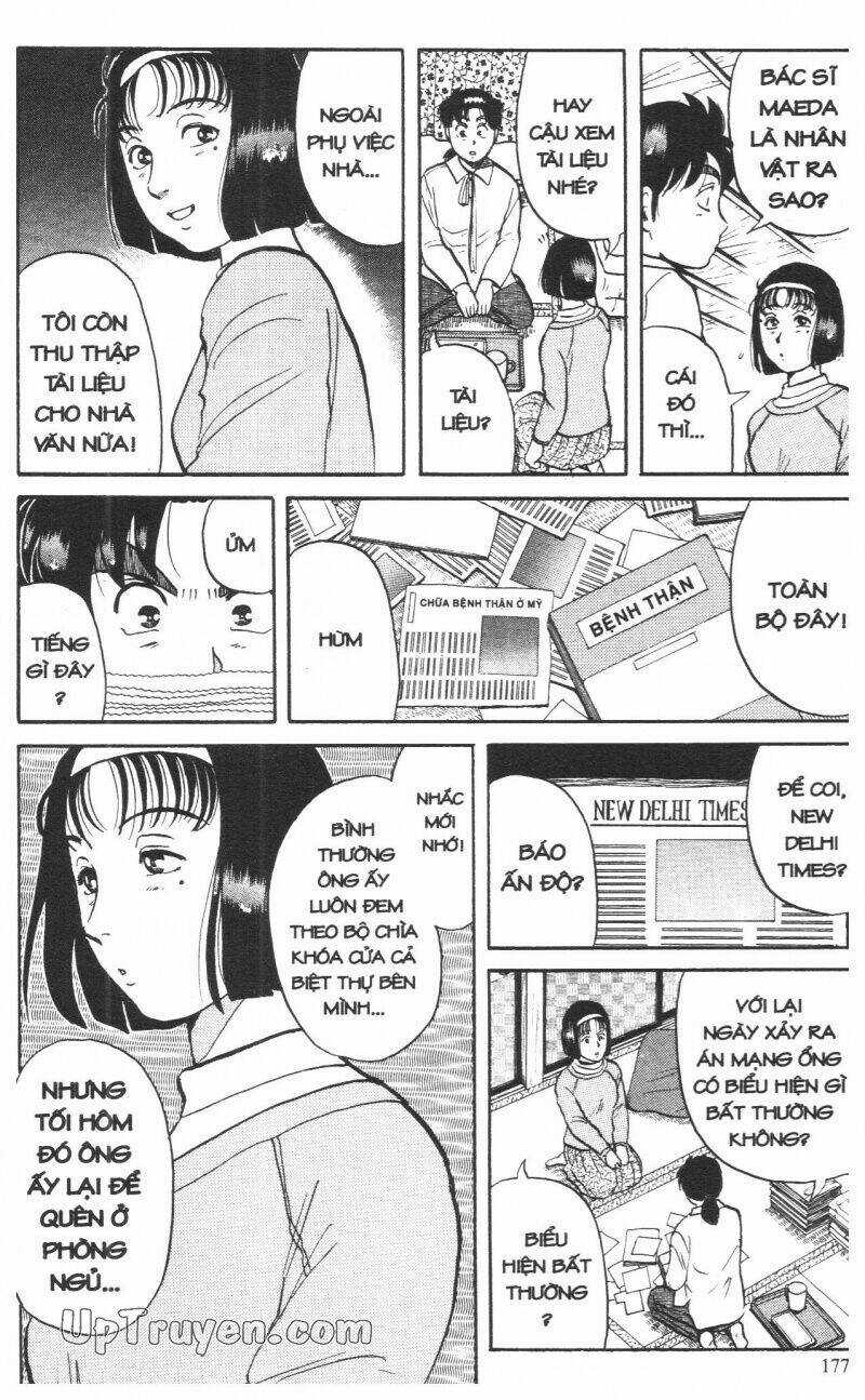 Thám Tử Kindaichi (Bản đẹp) Chapter 10 trang 179