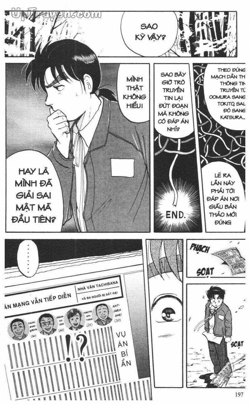 Thám Tử Kindaichi (Bản đẹp) Chapter 10 trang 199