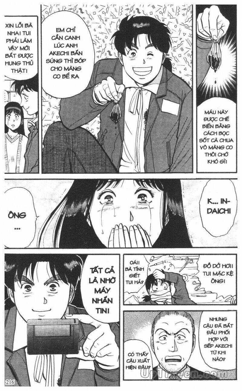 Thám Tử Kindaichi (Bản đẹp) Chapter 10 trang 218