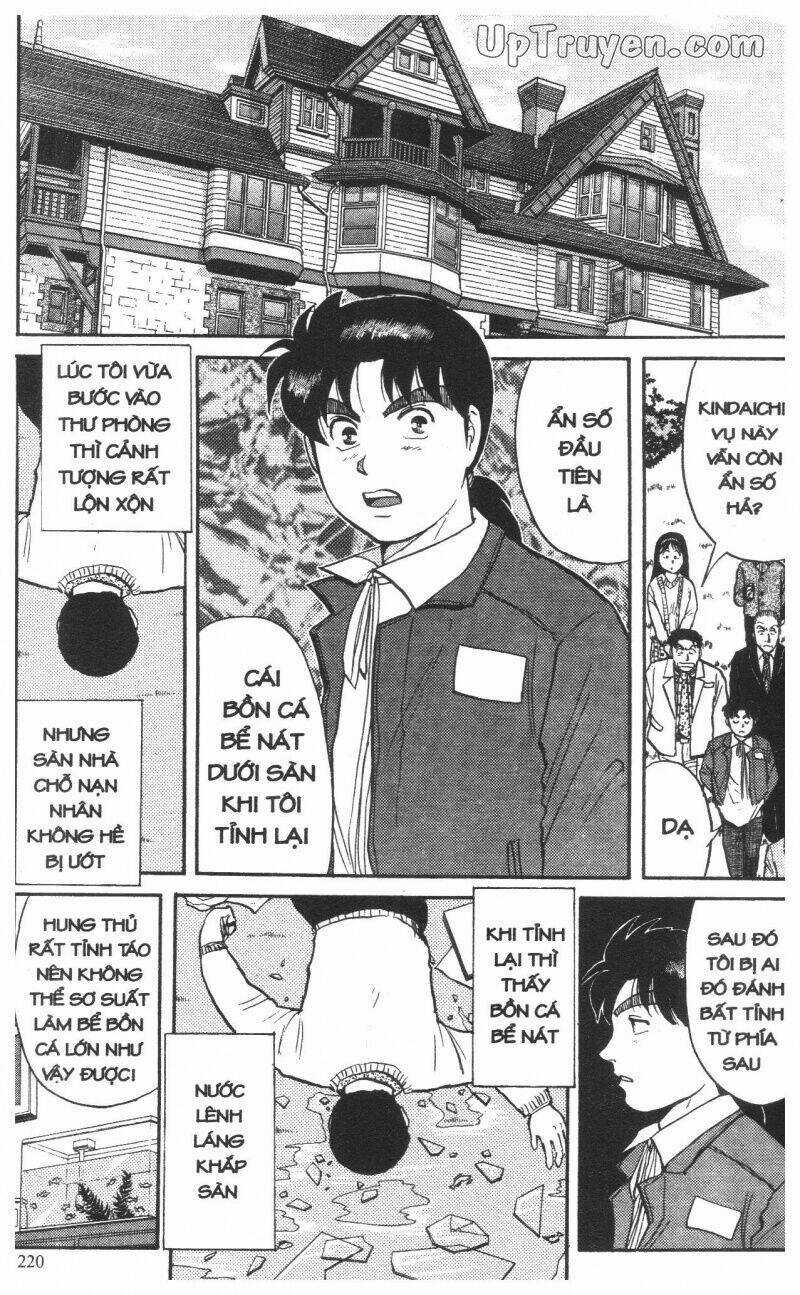 Thám Tử Kindaichi (Bản đẹp) Chapter 10 trang 222