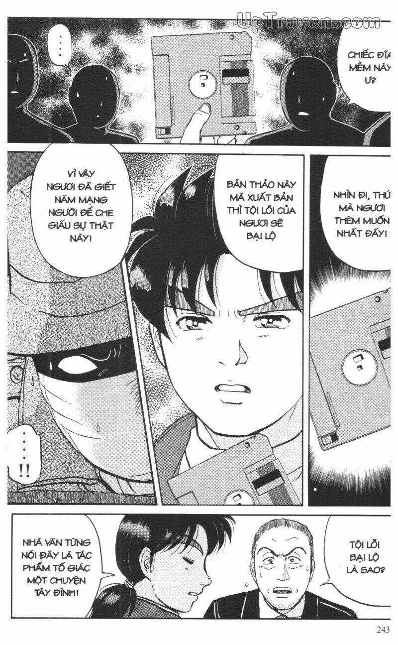 Thám Tử Kindaichi (Bản đẹp) Chapter 10 trang 245