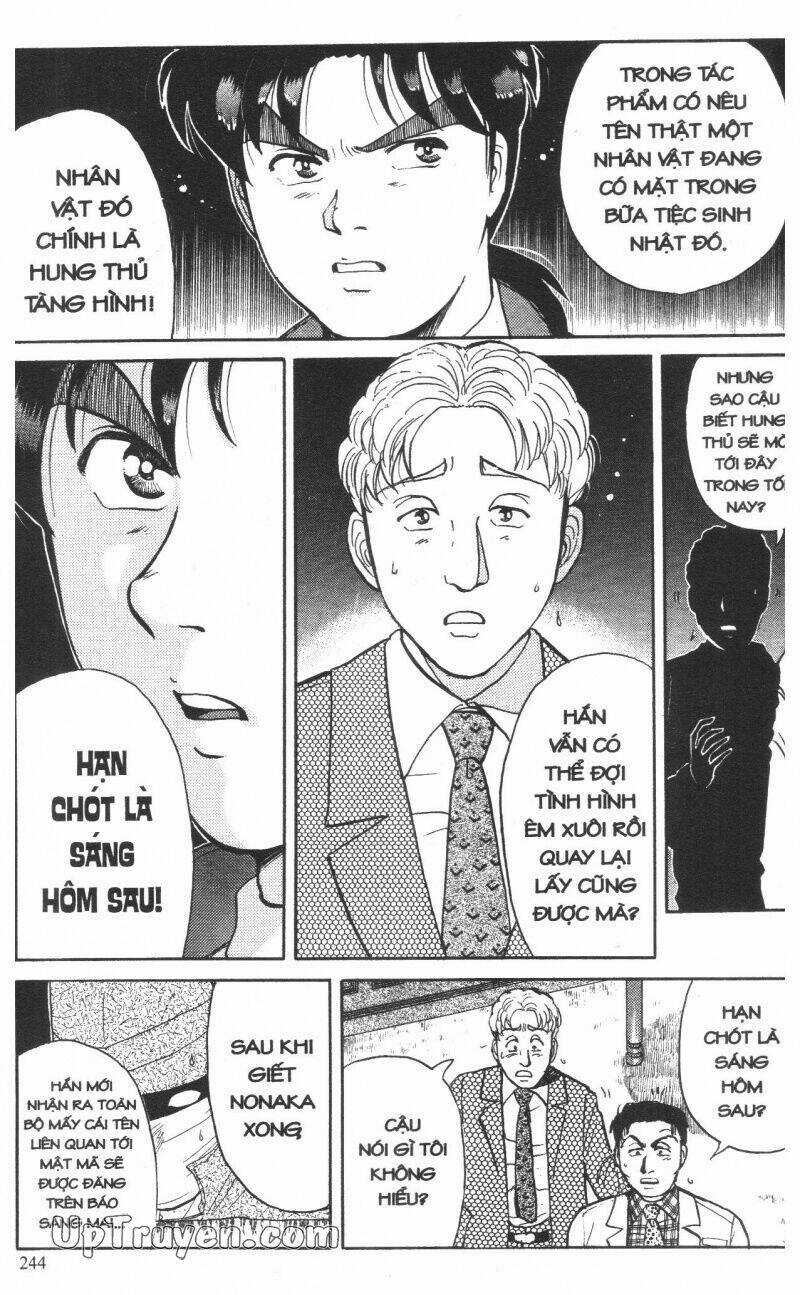Thám Tử Kindaichi (Bản đẹp) Chapter 10 trang 246
