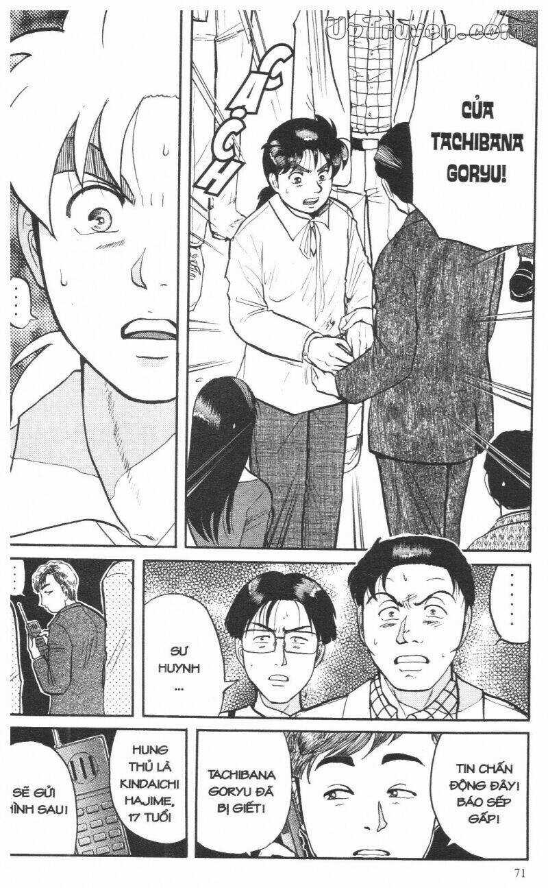 Thám Tử Kindaichi (Bản đẹp) Chapter 10 trang 73