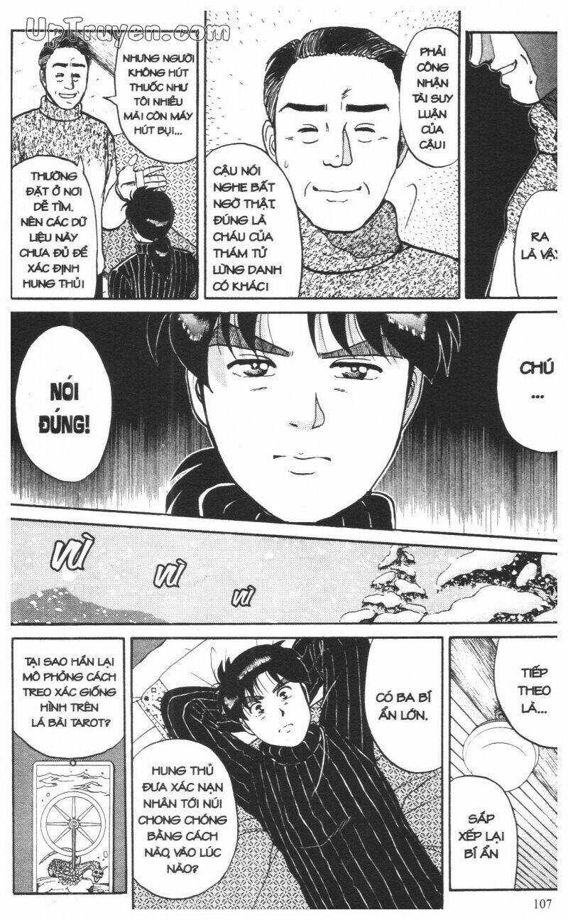 Thám Tử Kindaichi (Bản đẹp) Chapter 11 trang 109