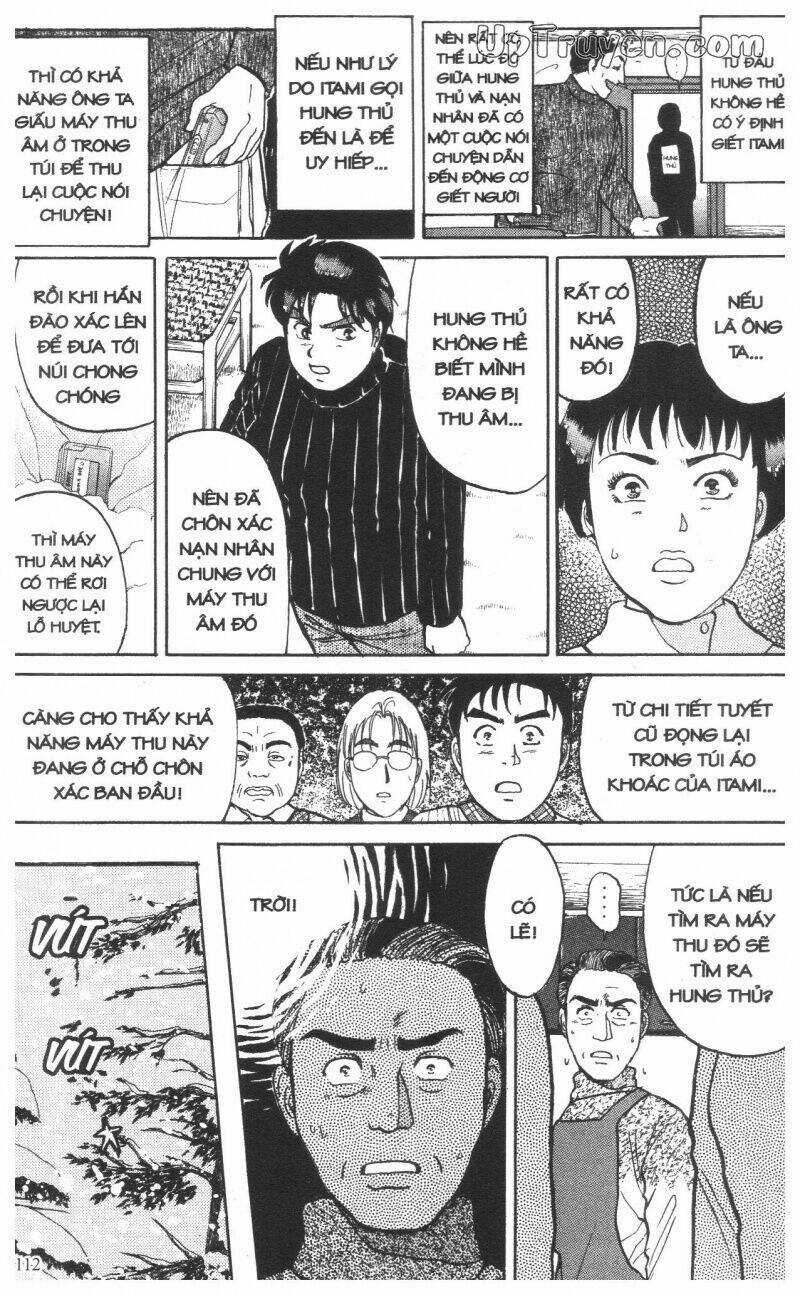 Thám Tử Kindaichi (Bản đẹp) Chapter 11 trang 114