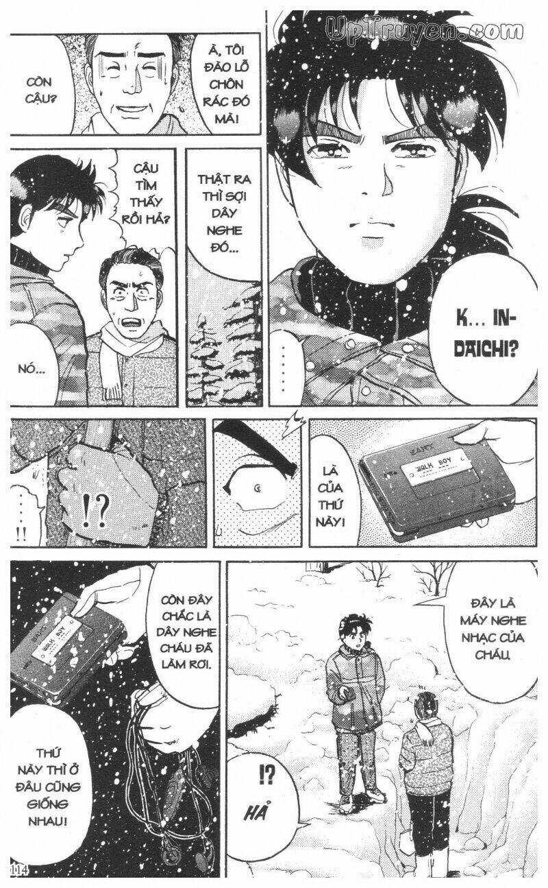 Thám Tử Kindaichi (Bản đẹp) Chapter 11 trang 116