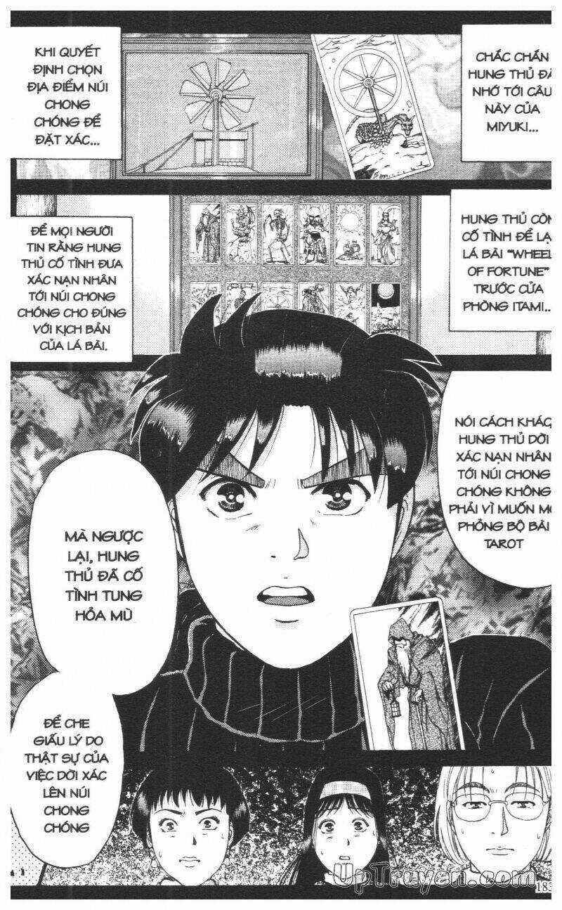 Thám Tử Kindaichi (Bản đẹp) Chapter 11 trang 185