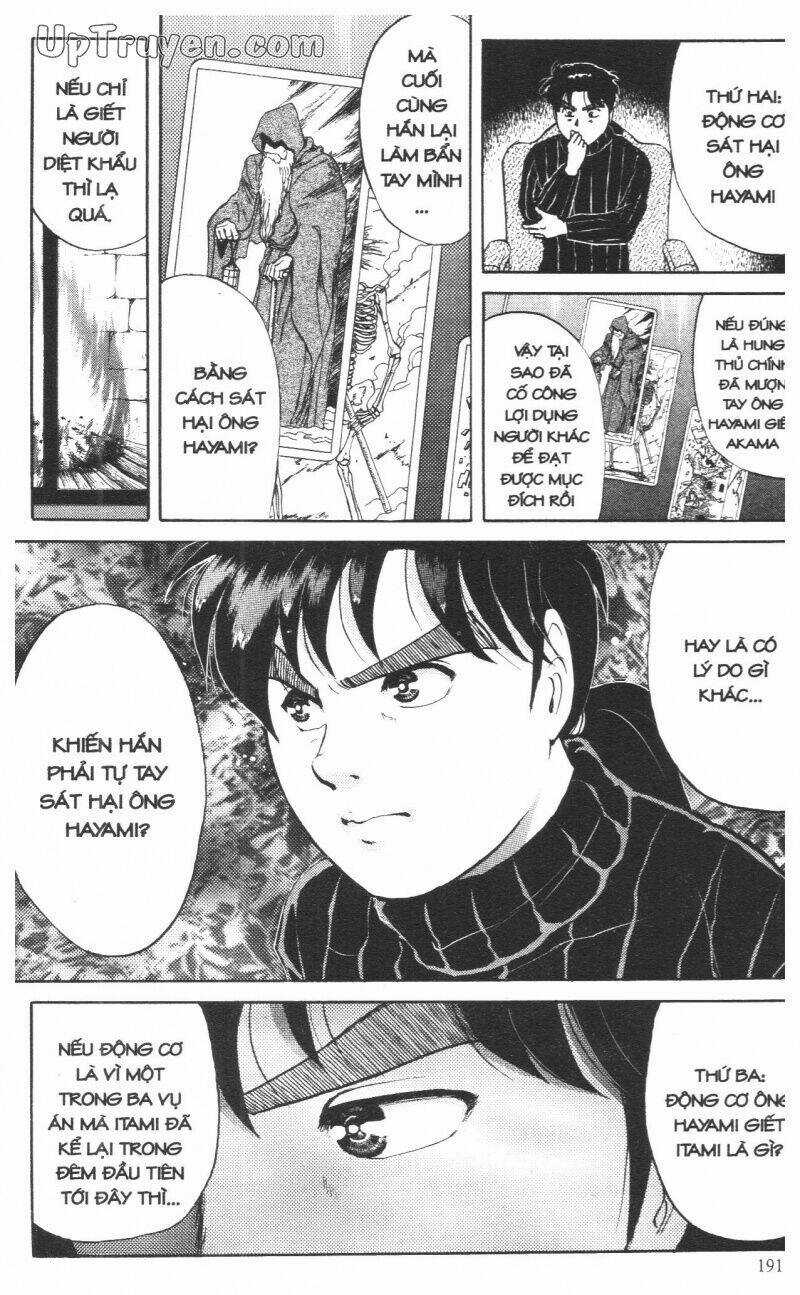 Thám Tử Kindaichi (Bản đẹp) Chapter 11 trang 193