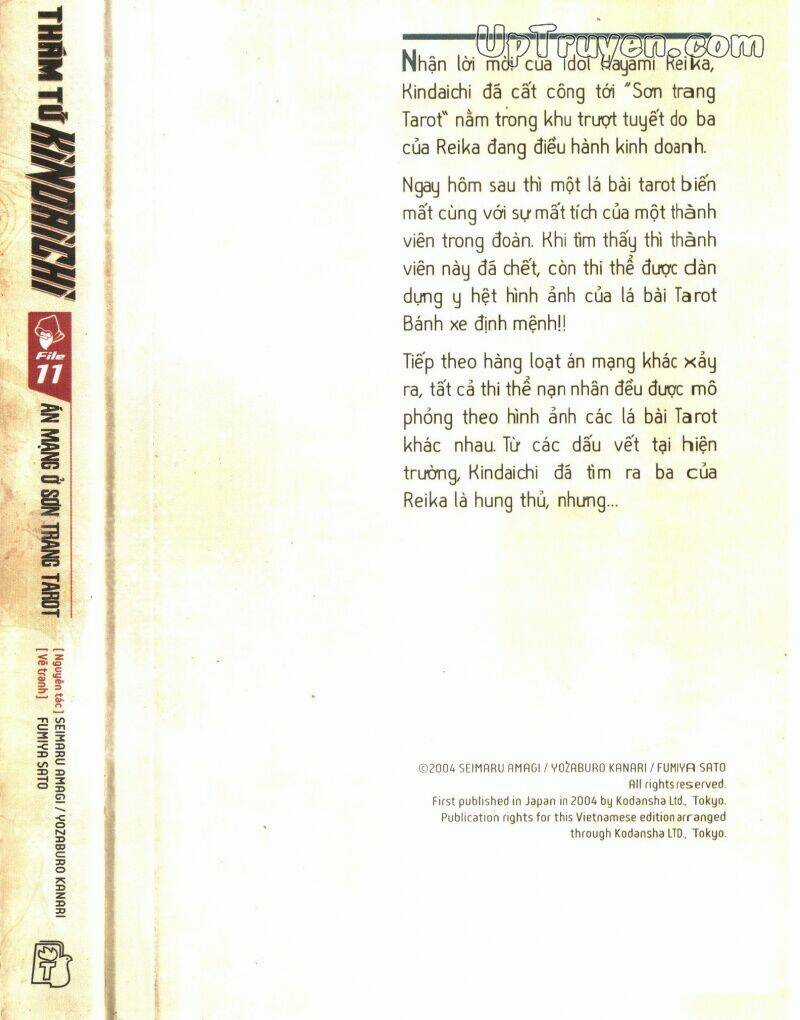 Thám Tử Kindaichi (Bản đẹp) Chapter 11 trang 2