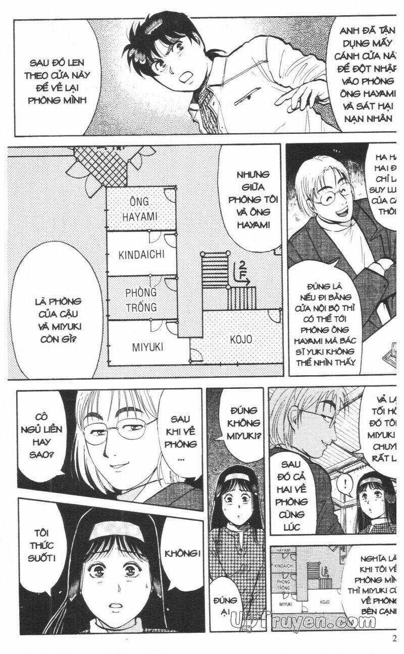 Thám Tử Kindaichi (Bản đẹp) Chapter 11 trang 261