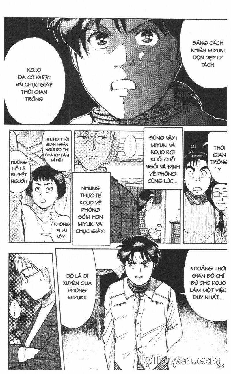 Thám Tử Kindaichi (Bản đẹp) Chapter 11 trang 267