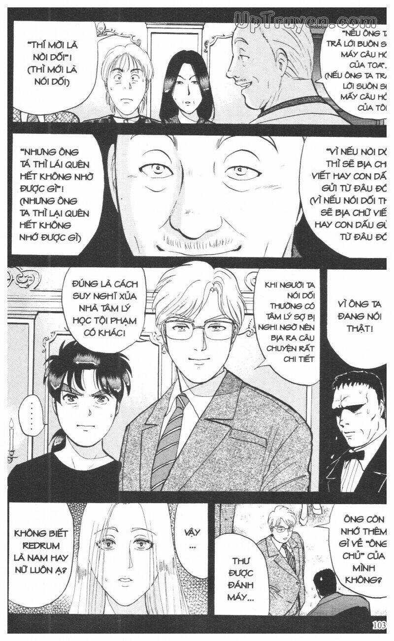 Thám Tử Kindaichi (Bản đẹp) Chapter 12 trang 105
