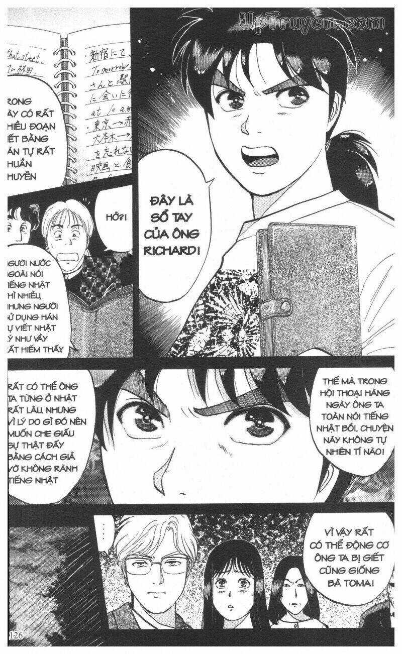 Thám Tử Kindaichi (Bản đẹp) Chapter 12 trang 128
