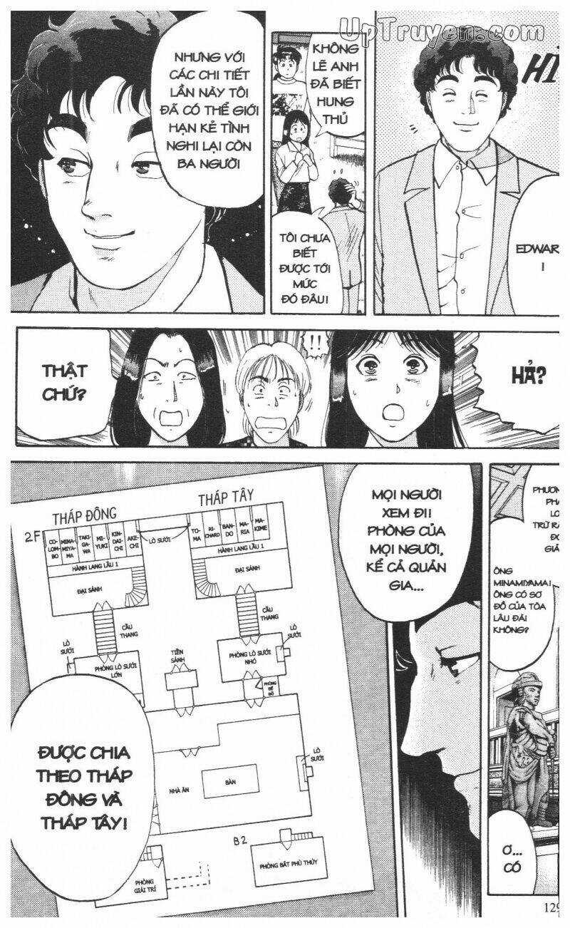 Thám Tử Kindaichi (Bản đẹp) Chapter 12 trang 131