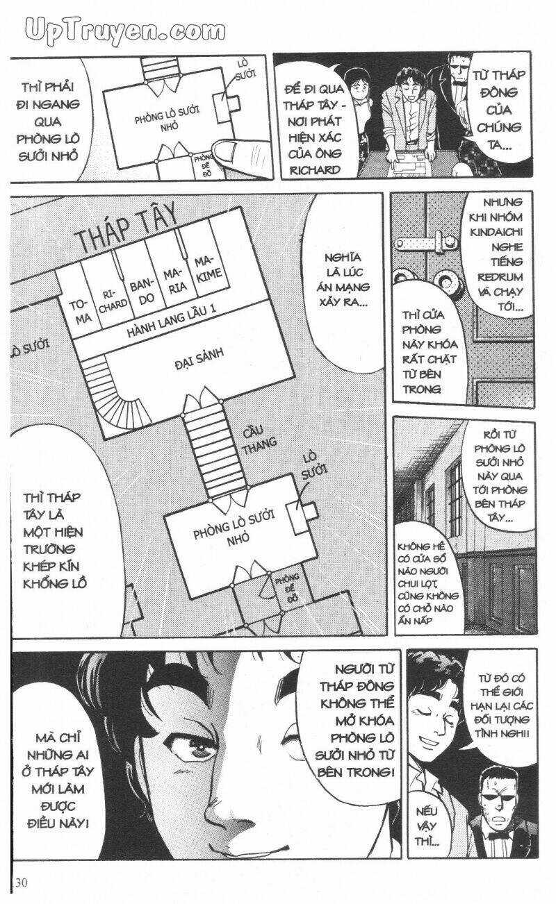 Thám Tử Kindaichi (Bản đẹp) Chapter 12 trang 132