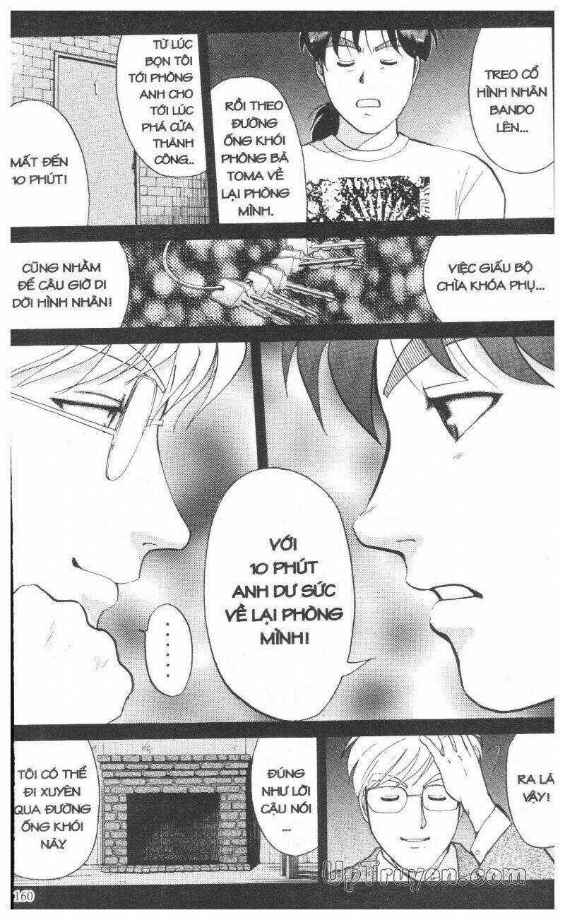 Thám Tử Kindaichi (Bản đẹp) Chapter 12 trang 162