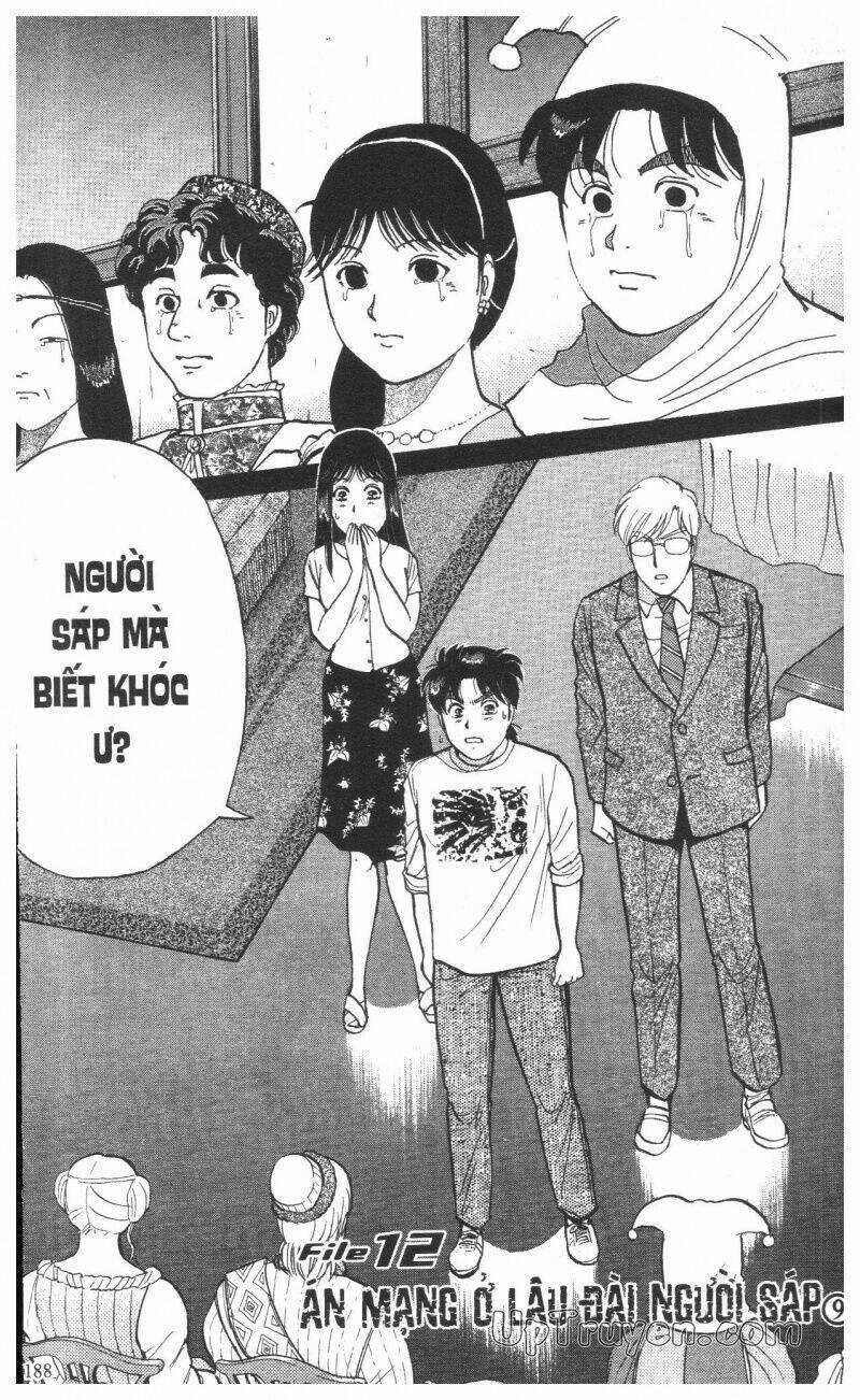 Thám Tử Kindaichi (Bản đẹp) Chapter 12 trang 190