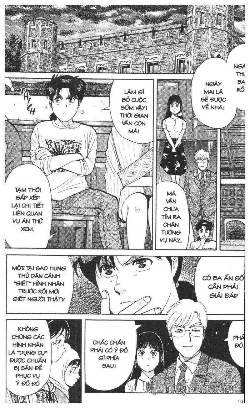 Thám Tử Kindaichi (Bản đẹp) Chapter 12 trang 197