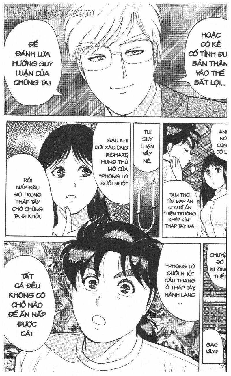Thám Tử Kindaichi (Bản đẹp) Chapter 12 trang 199