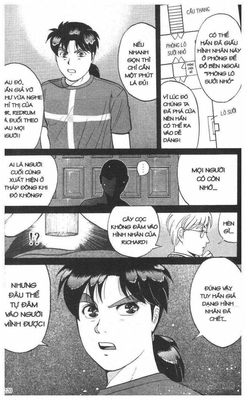Thám Tử Kindaichi (Bản đẹp) Chapter 12 trang 222
