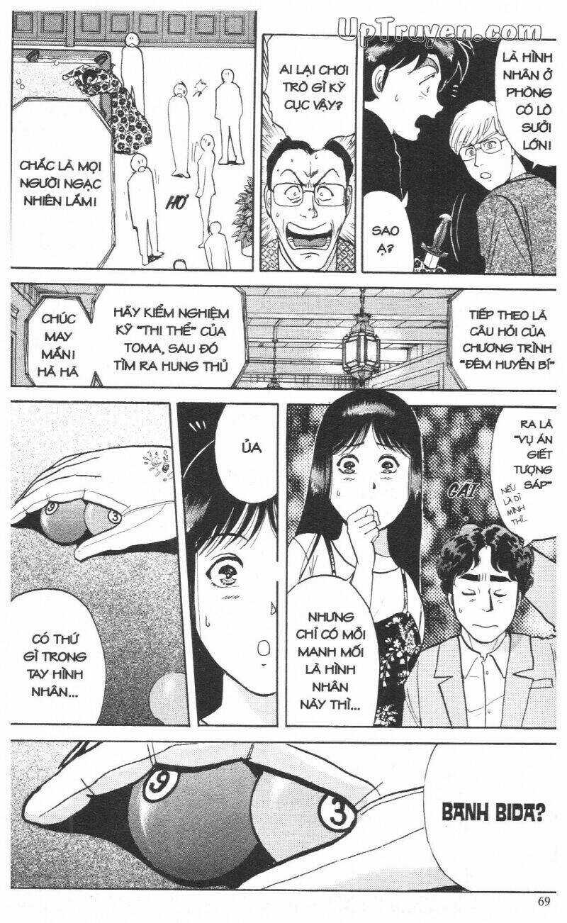 Thám Tử Kindaichi (Bản đẹp) Chapter 12 trang 71
