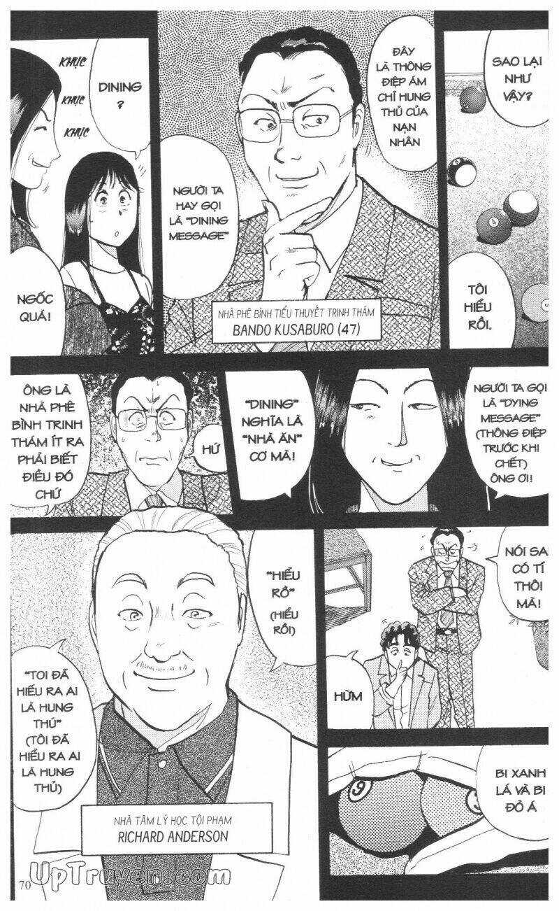 Thám Tử Kindaichi (Bản đẹp) Chapter 12 trang 72