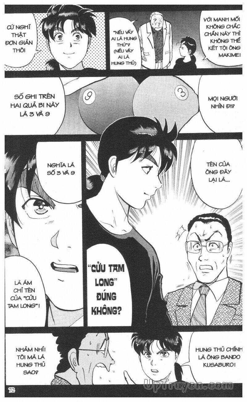 Thám Tử Kindaichi (Bản đẹp) Chapter 12 trang 74