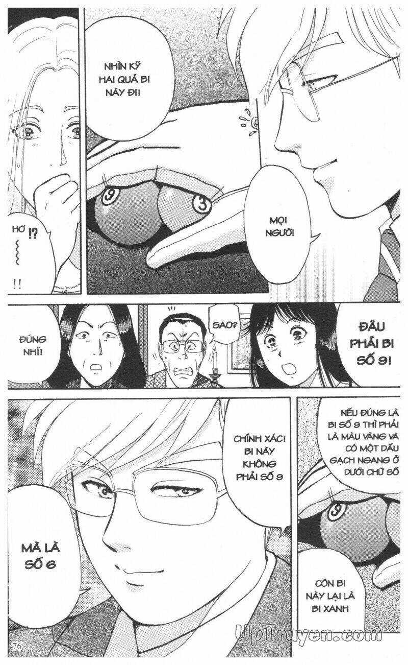 Thám Tử Kindaichi (Bản đẹp) Chapter 12 trang 78