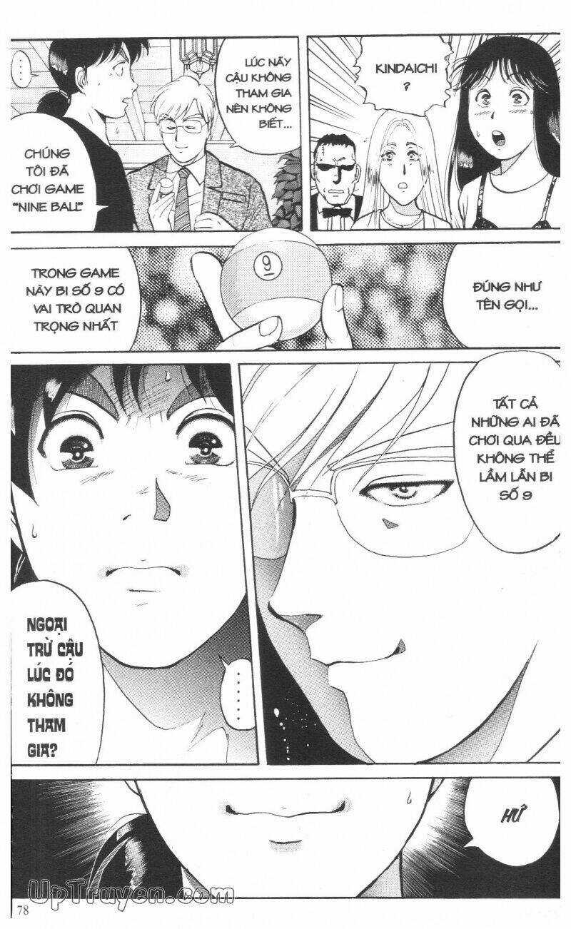 Thám Tử Kindaichi (Bản đẹp) Chapter 12 trang 80