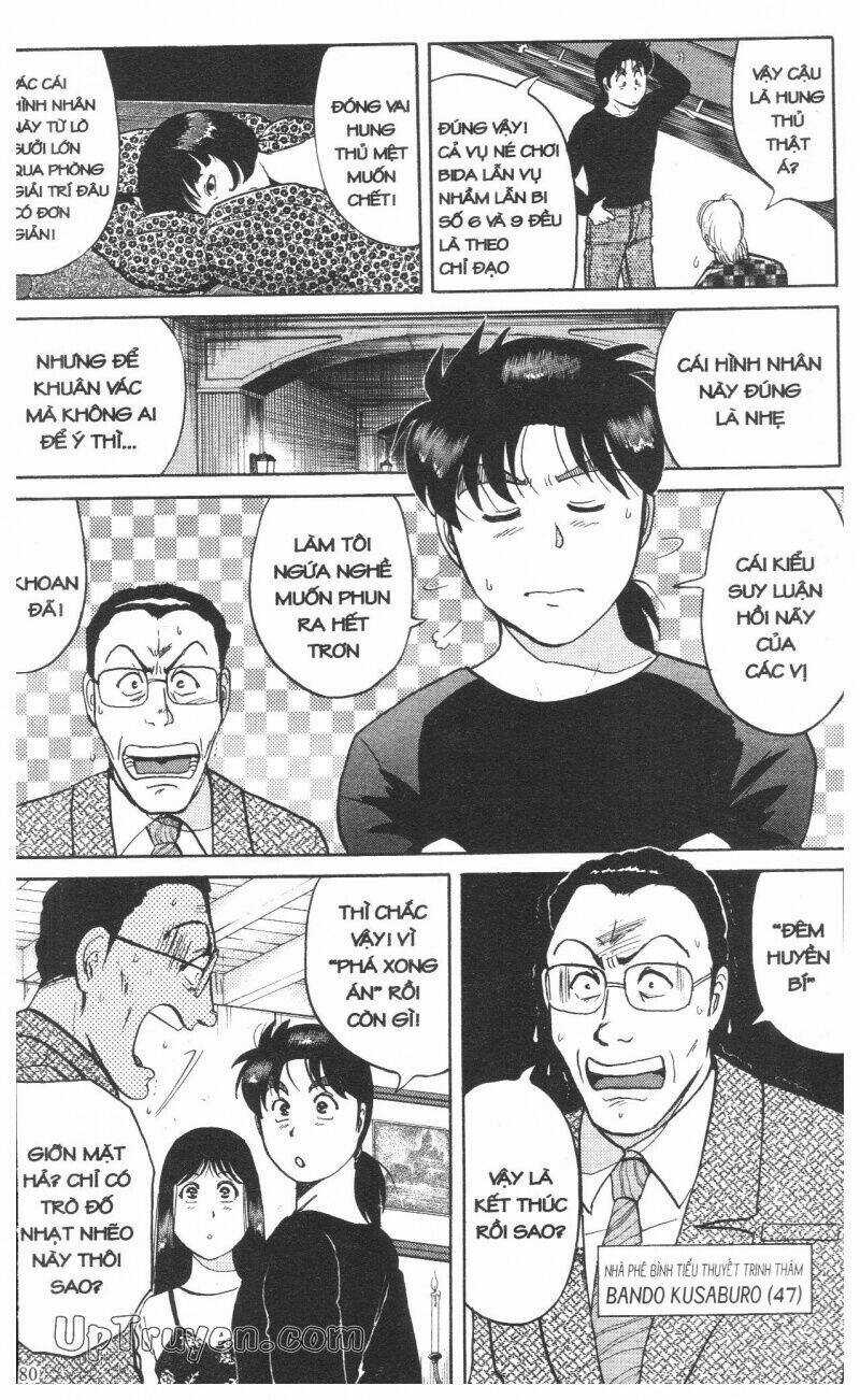 Thám Tử Kindaichi (Bản đẹp) Chapter 12 trang 82