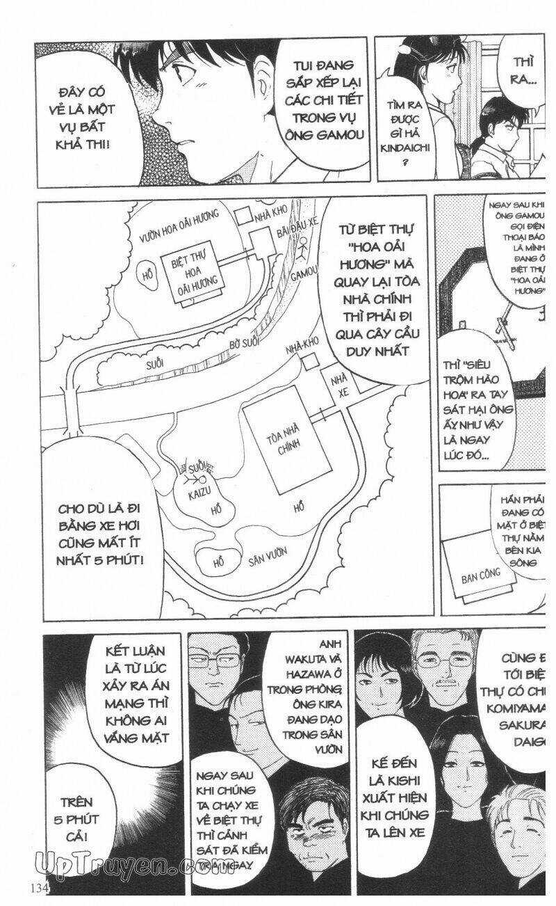 Thám Tử Kindaichi (Bản đẹp) Chapter 13 trang 136