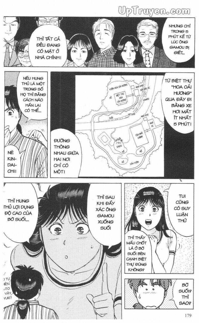 Thám Tử Kindaichi (Bản đẹp) Chapter 13 trang 181