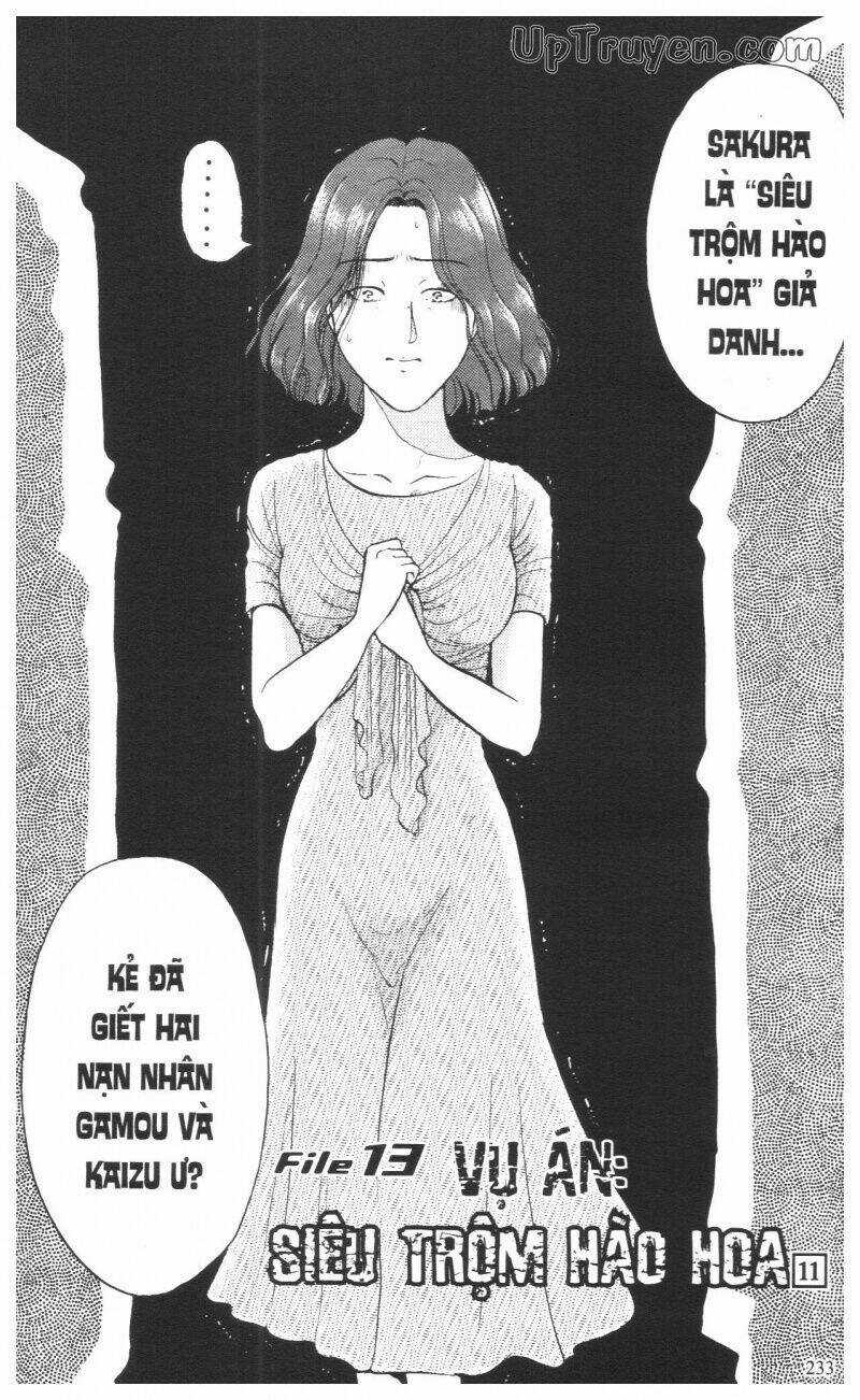 Thám Tử Kindaichi (Bản đẹp) Chapter 13 trang 235