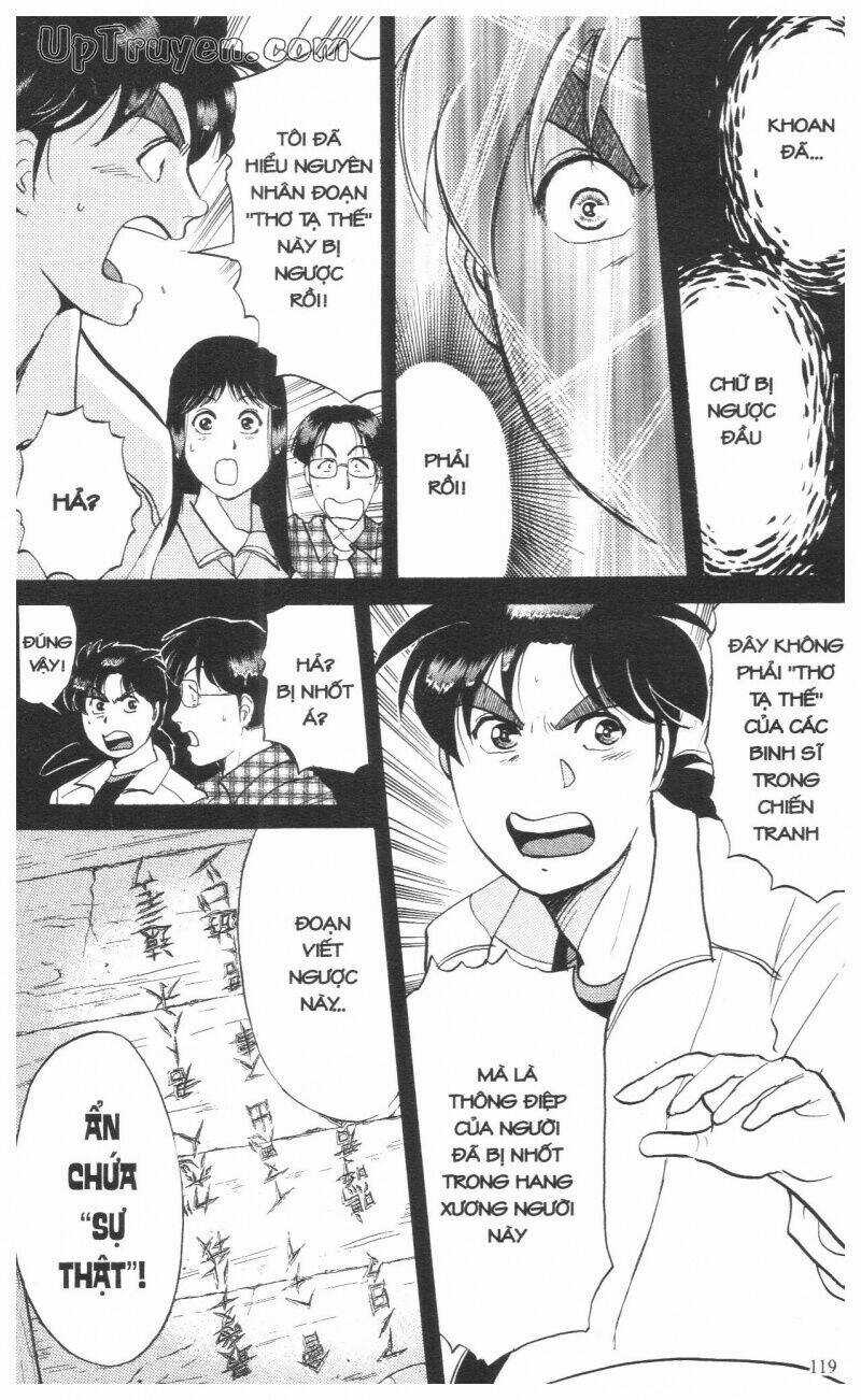 Thám Tử Kindaichi (Bản đẹp) Chapter 14 trang 121
