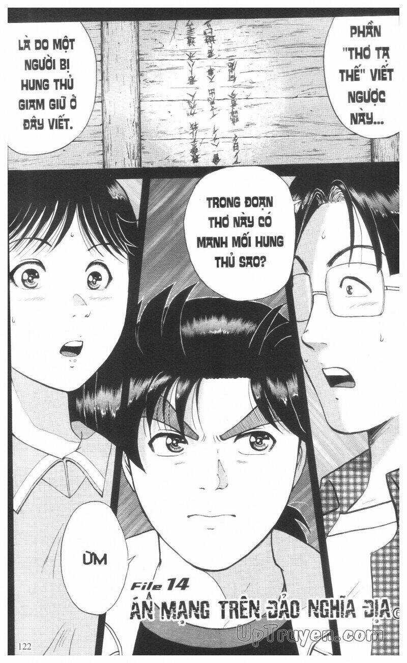 Thám Tử Kindaichi (Bản đẹp) Chapter 14 trang 124