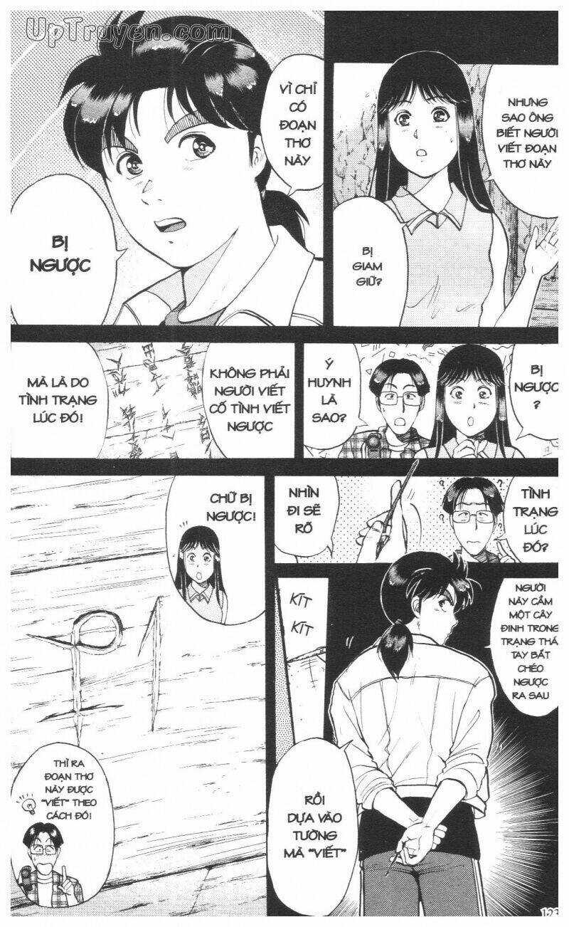 Thám Tử Kindaichi (Bản đẹp) Chapter 14 trang 125