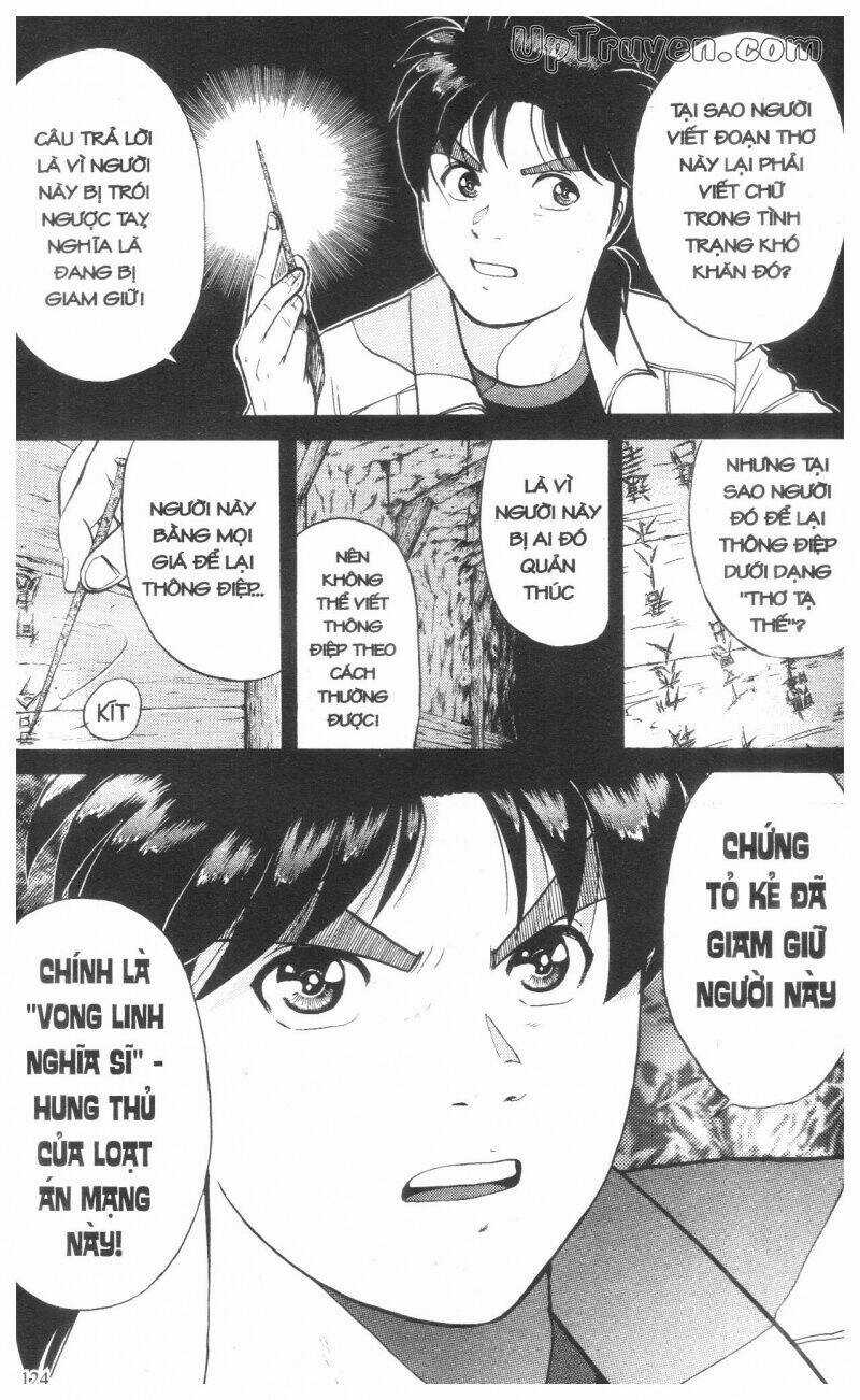Thám Tử Kindaichi (Bản đẹp) Chapter 14 trang 126