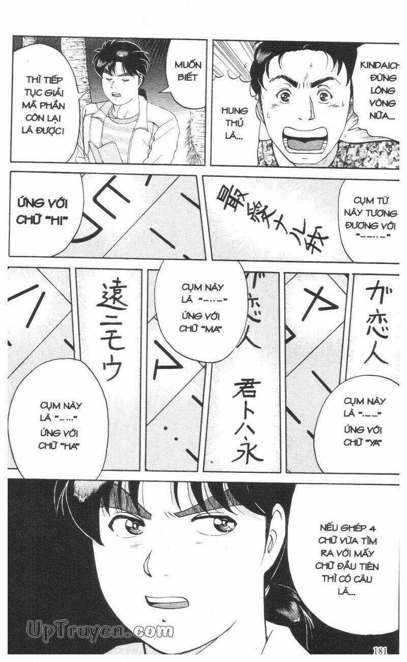 Thám Tử Kindaichi (Bản đẹp) Chapter 14 trang 183