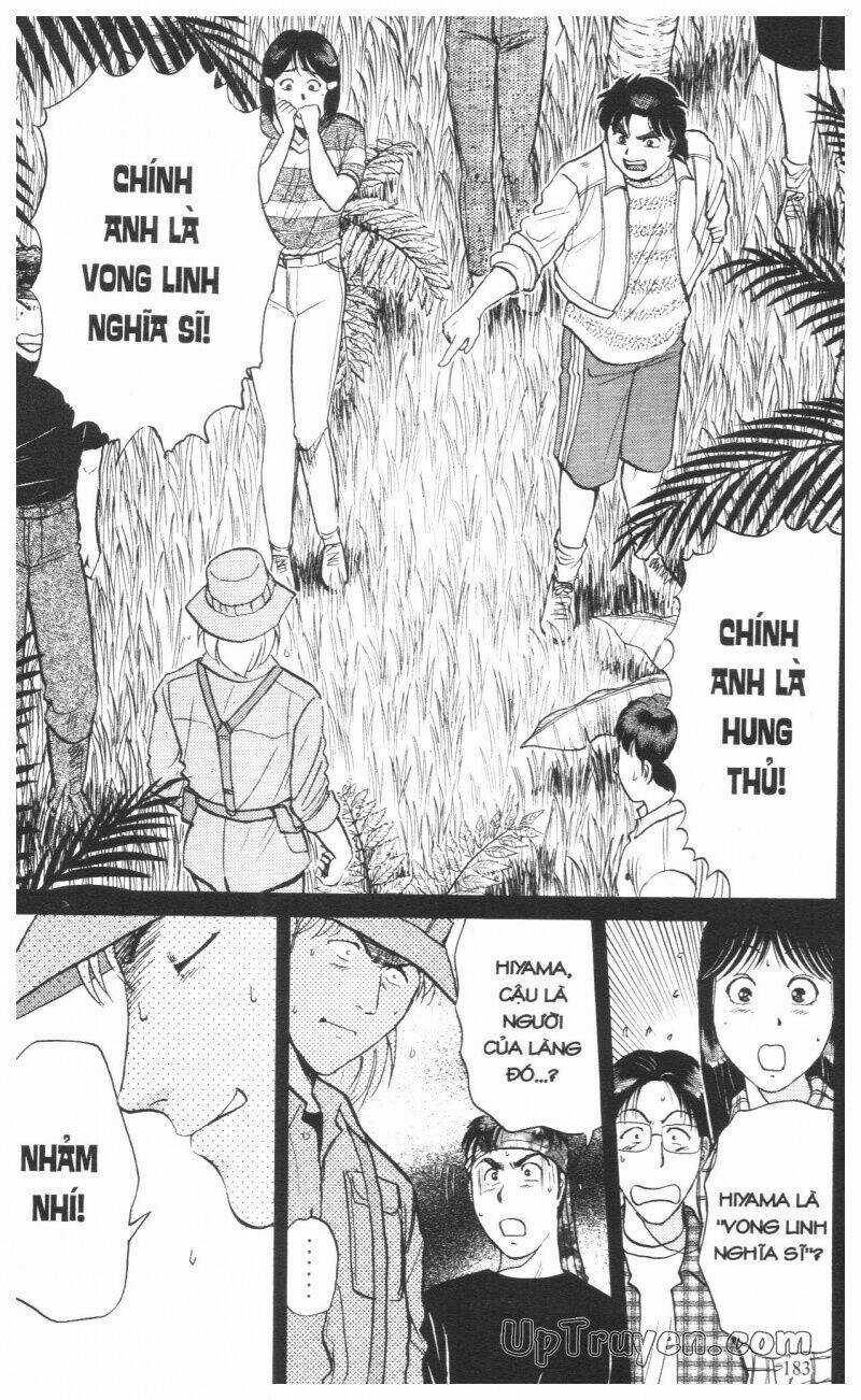 Thám Tử Kindaichi (Bản đẹp) Chapter 14 trang 185
