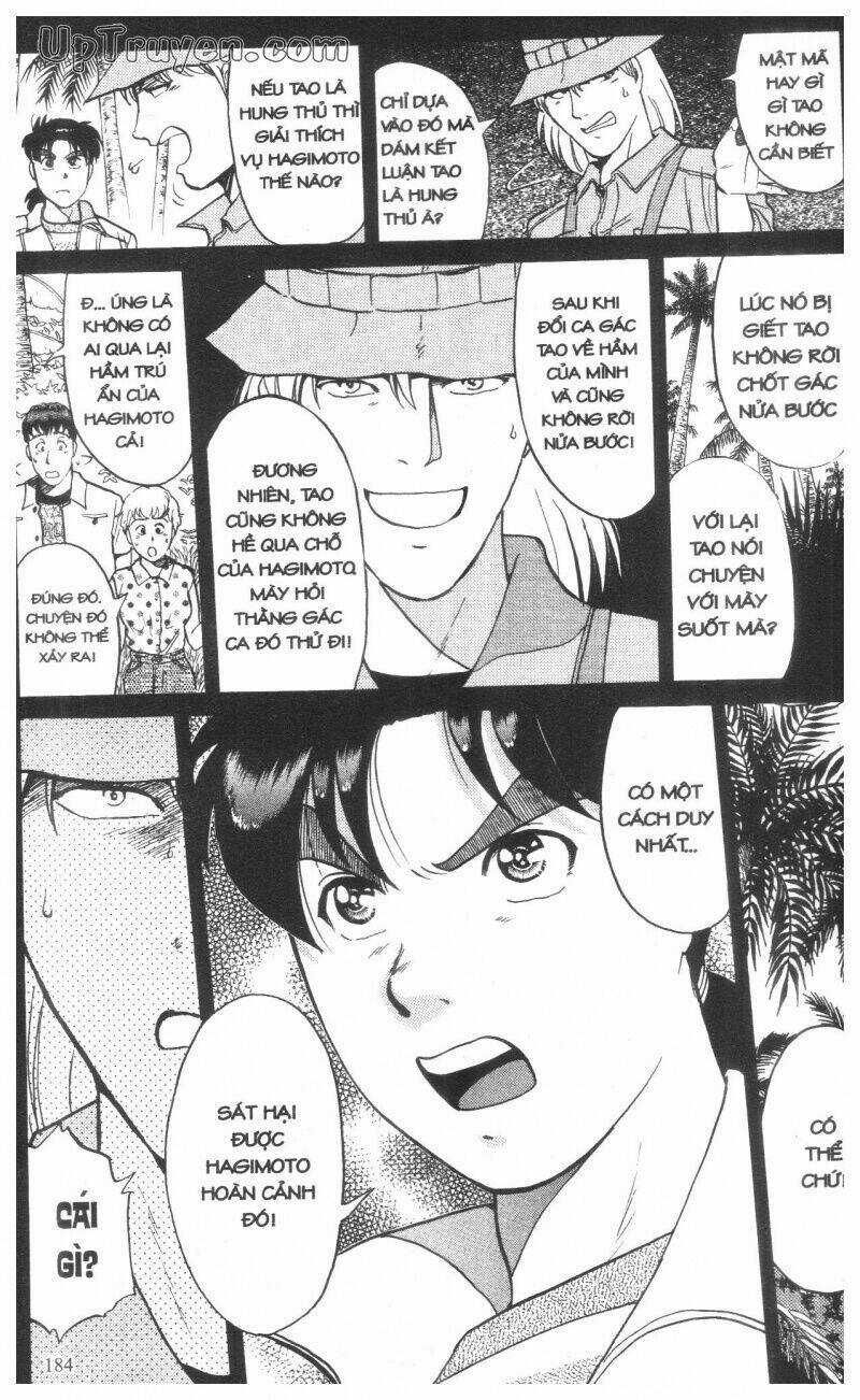 Thám Tử Kindaichi (Bản đẹp) Chapter 14 trang 186