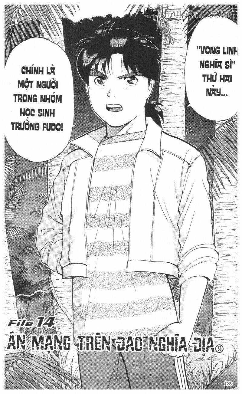 Thám Tử Kindaichi (Bản đẹp) Chapter 14 trang 191