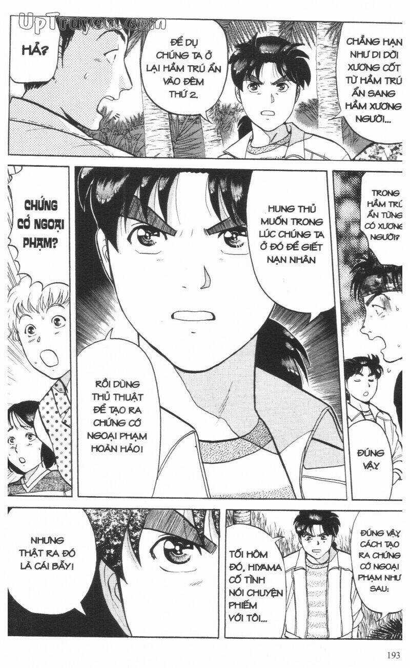 Thám Tử Kindaichi (Bản đẹp) Chapter 14 trang 195