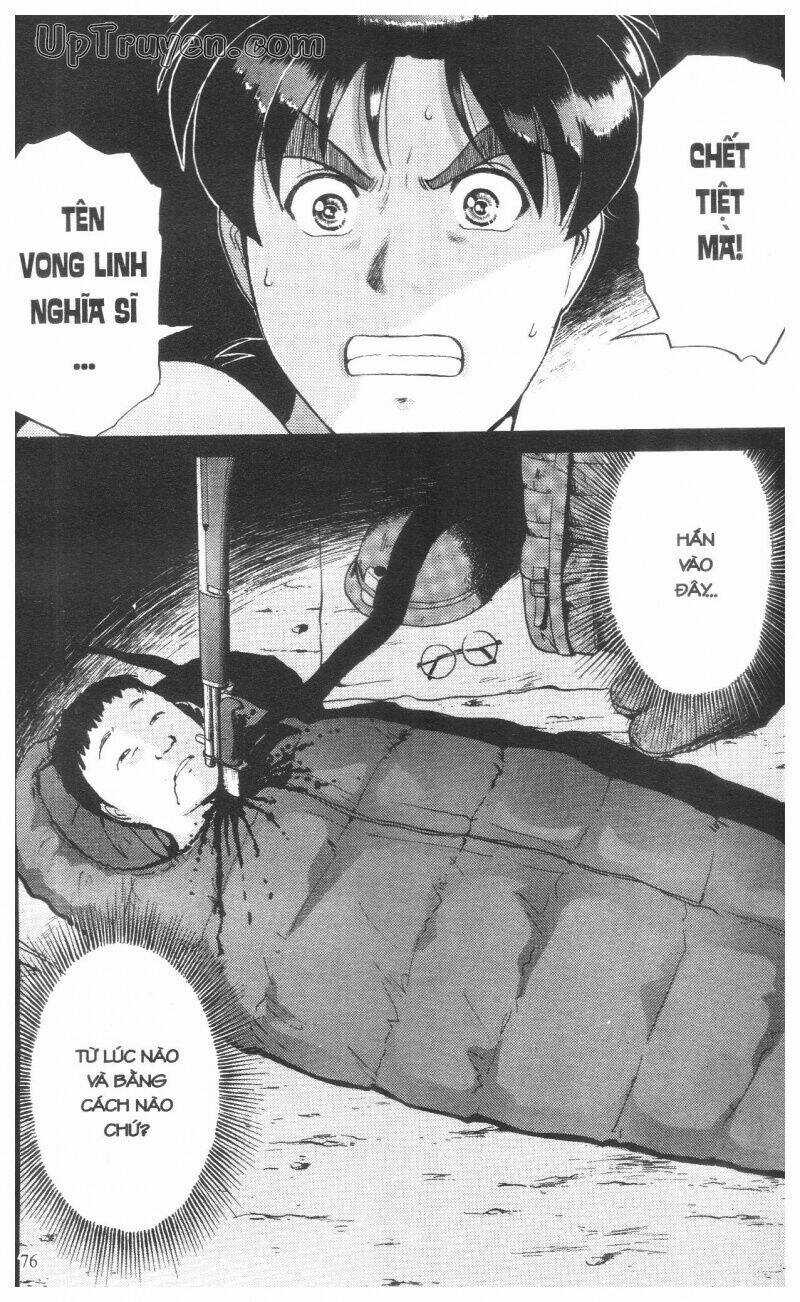 Thám Tử Kindaichi (Bản đẹp) Chapter 14 trang 78