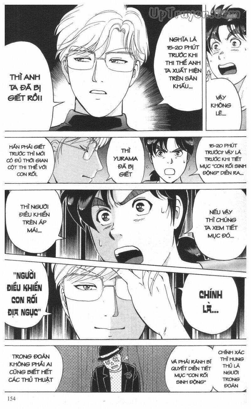 Thám Tử Kindaichi (Bản đẹp) Chapter 15 trang 156