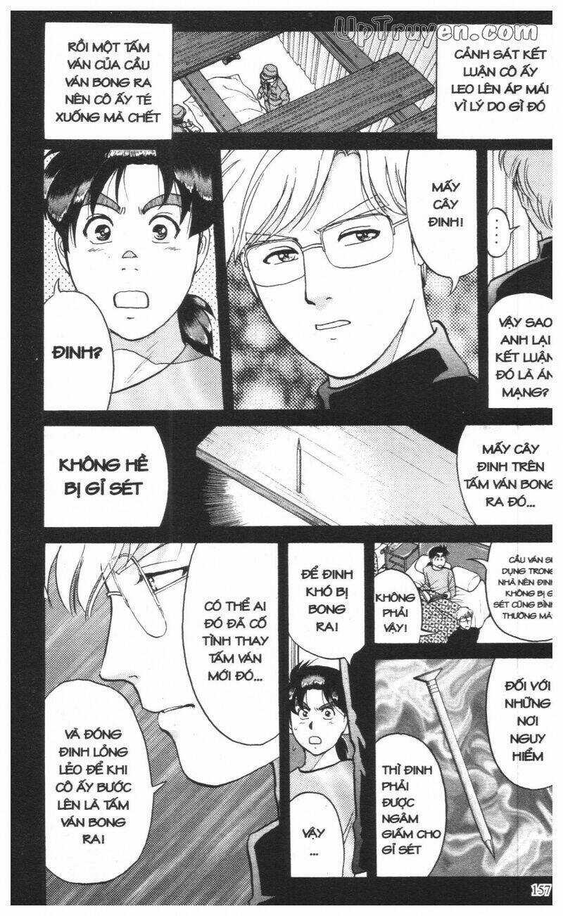 Thám Tử Kindaichi (Bản đẹp) Chapter 15 trang 159